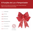 🎁✨🎄 LAÇO DE NATAL ILUMINADO 🎀 (Somente HOJE!)