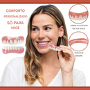 Kit PerfectFit de Reembasamento em Silicone para Dentadura/Prótese (Somente HOJE!)🔥
