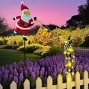 🎁🎶 Luzes Solares de Chaleira de Natal – Luzes Decorativas para Jardim e Gramado (Somente HOJE!)🔥
