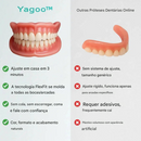 🦷 Prótese Dentária Completa Médica Yagoo™ com Forte Sucção (Somente HOJE!)🔥
