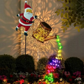 🎁🎶 Luzes Solares de Chaleira de Natal – Luzes Decorativas para Jardim e Gramado (Somente HOJE!)🔥