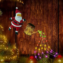 🎁🎶 Luzes Solares de Chaleira de Natal – Luzes Decorativas para Jardim e Gramado (Somente HOJE!)🔥