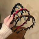 🔥Tiara retrô com caveira e pérolas (Somente HOJE!)