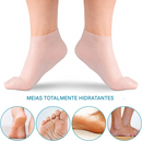 🔥Máscara hidratante para os pés, meias de silicone esfoliantes, meias protetoras para praia (Somente HOJE!)