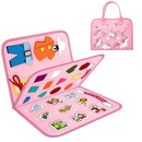 🔥Quadro interativo de feltro para aprendizado (Somente HOJE!)