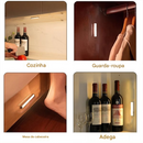 🏆🔥Luzes de LED recarregáveis magnéticas com sensor inteligente e instalação sem furos⚡