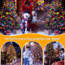 🔥Luzes de Natal à prova d'água com efeito (Somente HOJE!)