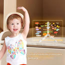 🎁Quadro de Mensagens Criativo de Acrílico com LED Regravável 🎨 (o kit vem com 7 canetas) (Somente HOJE!)🔥